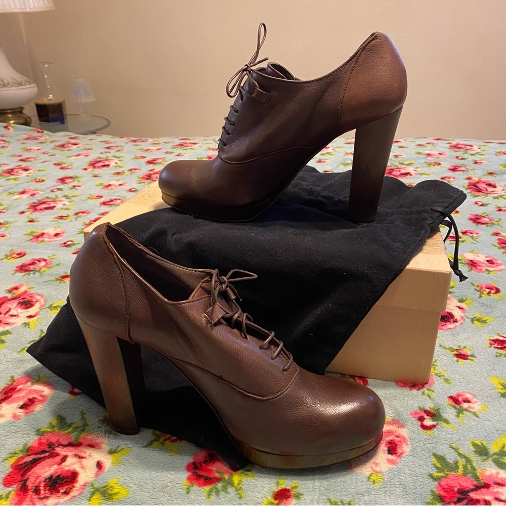 Joie brown heels pre-owned EU 40